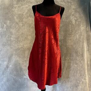 VTG Victoria's Secret early 90's Gold Label Nightgown M Paisley/Baroque Romantic